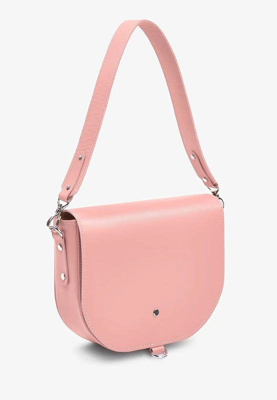 Жіноча шкіряна сумка Ruby L рожева