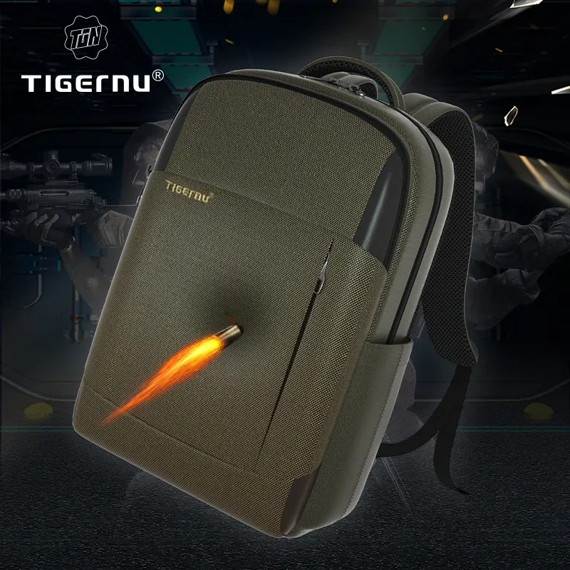 Рюкзак Tigernu T-B3906B 15.6" Army Green