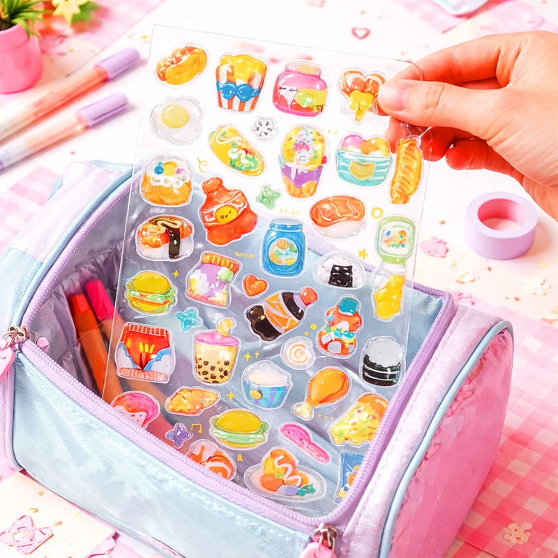 Набір 3D-наліпок TIKI WIKI серії "Crystal" – ТІКІ СМАКОЛИКИ