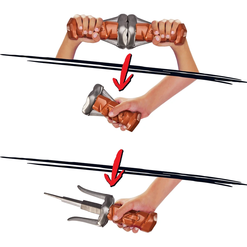 Набір іграш. зброї «Черепашки-Ніндзя MOVIE III»  – КИНДЖАЛ-САЙ РАФАЕЛЯ (трансформ.)