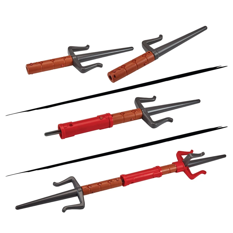 Набір іграш. зброї «Черепашки-Ніндзя MOVIE III» W2 – КИНДЖАЛИ-САЙ РАФА ПОДВІЙНИЙ УДАР