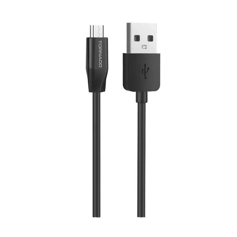 Кабель Tornado TX13 USB – Micro (2.4A/1м)- чорний