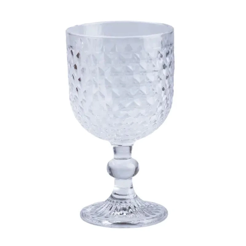 Набір келихів для вина 6 штук скляні HP4152