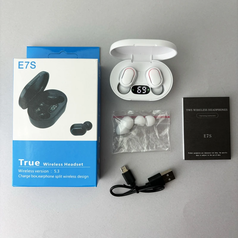 Бездротові навушники Air Dot E7s (Рожевий)