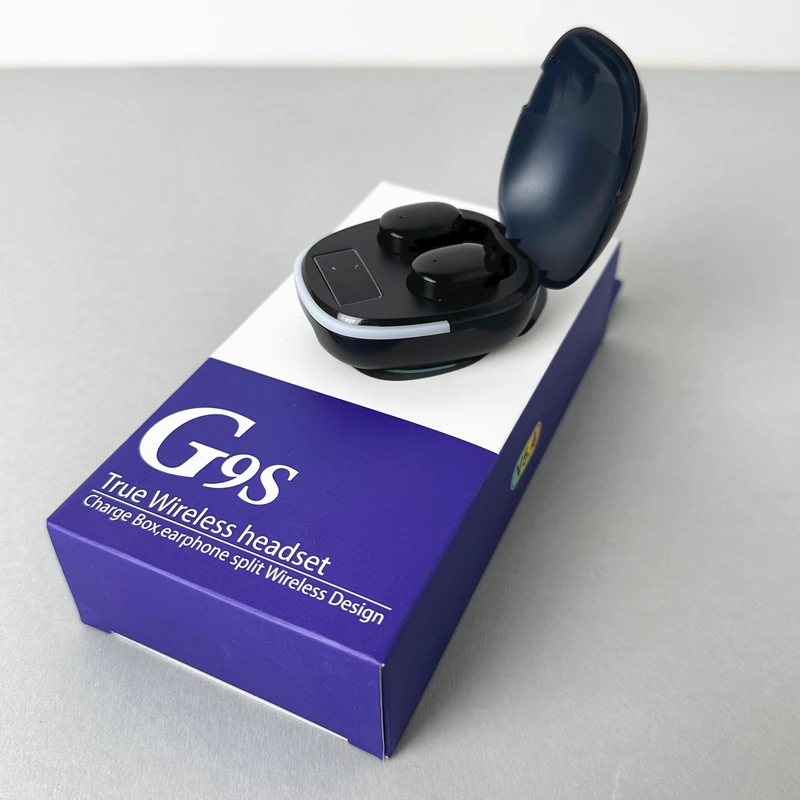 Бездротові навушники G9S series, EarBuds, Smart Case (Чорні)