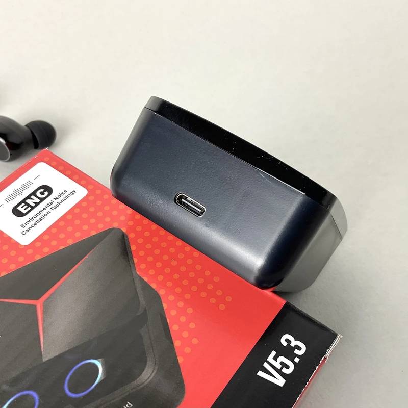 Бездротові навушники M90 Pro series, Gaming EarBuds, Smart Case (Чорний)