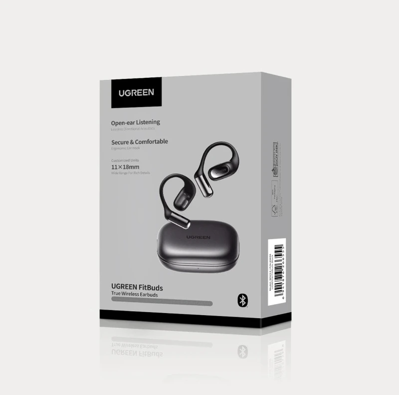 Бездротові навушники TWS UGREEN WS213 FitBuds, IPX5, Black