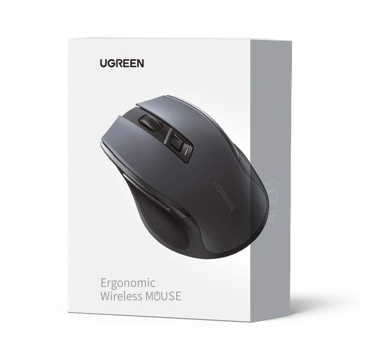 Маніпулятор миша бездротова UGREEN MU006 Ergonomic Wireless Mouse Blue