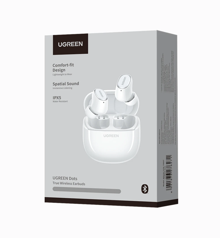 Навушники UGREEN WS220 Dots white