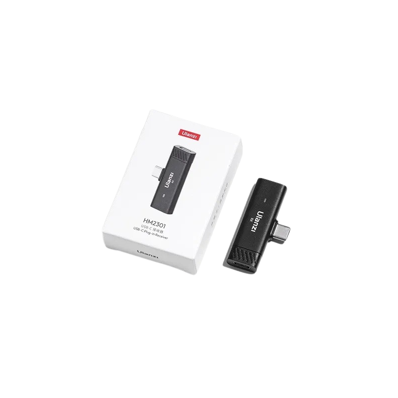 Приймач додатковий для бездротового мікрофона Ulanzi HM2301 Wireless Lavalier Microphone(Only receiver) (A007 HM2301)