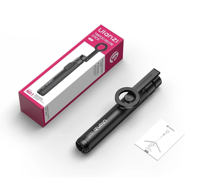 Селфі-трипод Ulanzi SK27 Tripod Tripod Selfie Stick(Magnetic Version) Black