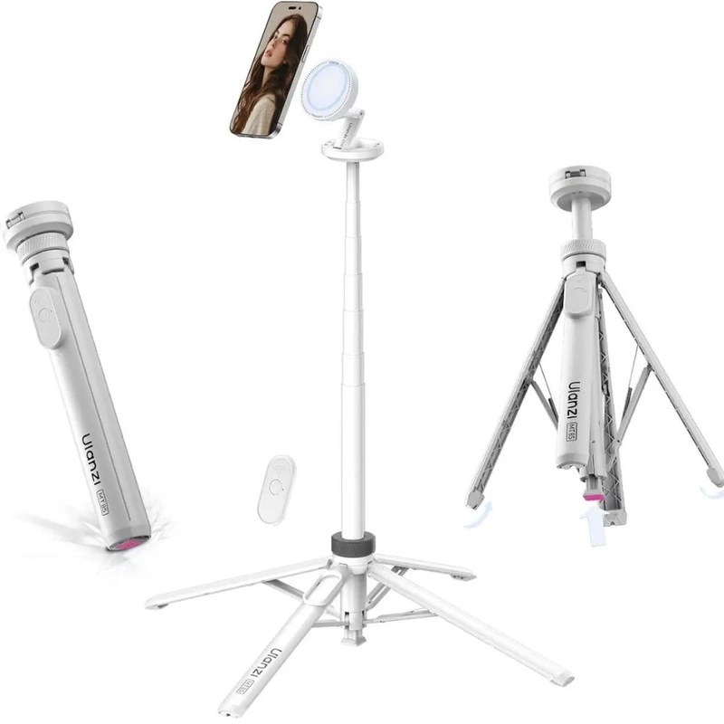 Штатив Ulanzi MT85 Automatic Phone Tripod Magsafe, 33*150см White