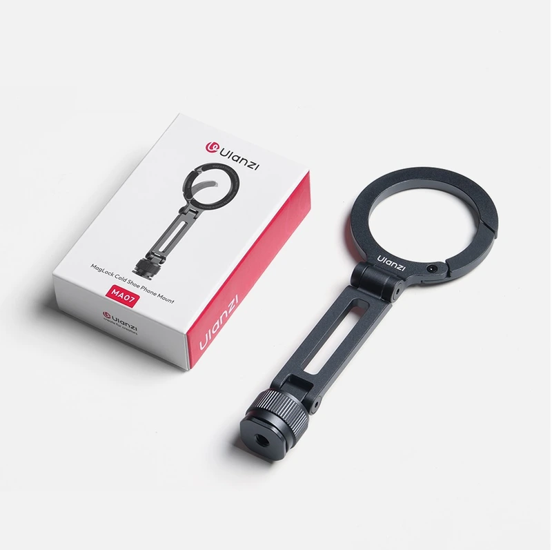 Тримач для телефону Ulanzi MA07 Maglock 1/4 Cold Shoe Phone Mount Black