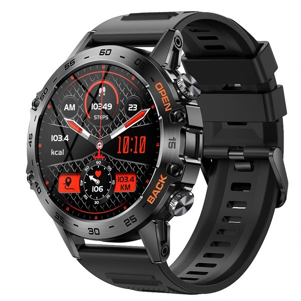 Розумний смарт годинник Smart Delta K52 Black Rubber