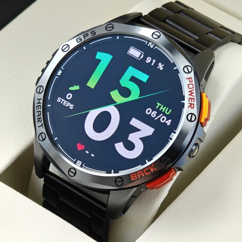 Smart GPS Max Steel Black, 3 ремінці