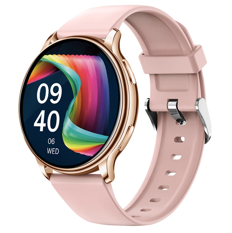 Розумний смарт годинник Smart Melisia Gold Rubber