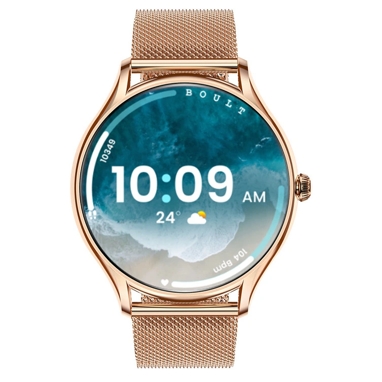 Розумний смарт годинник Smart Milano Gold Steel