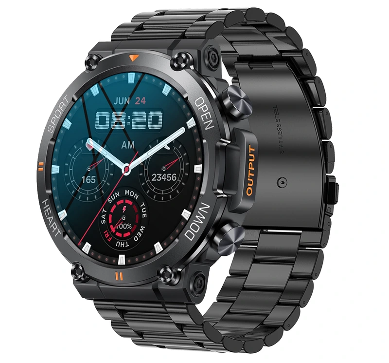Розумний смарт годинник Smart Storm Steel
