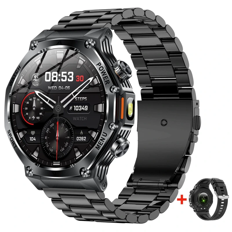 Розумний смарт годинник Smart Surf X Pro Black Steel