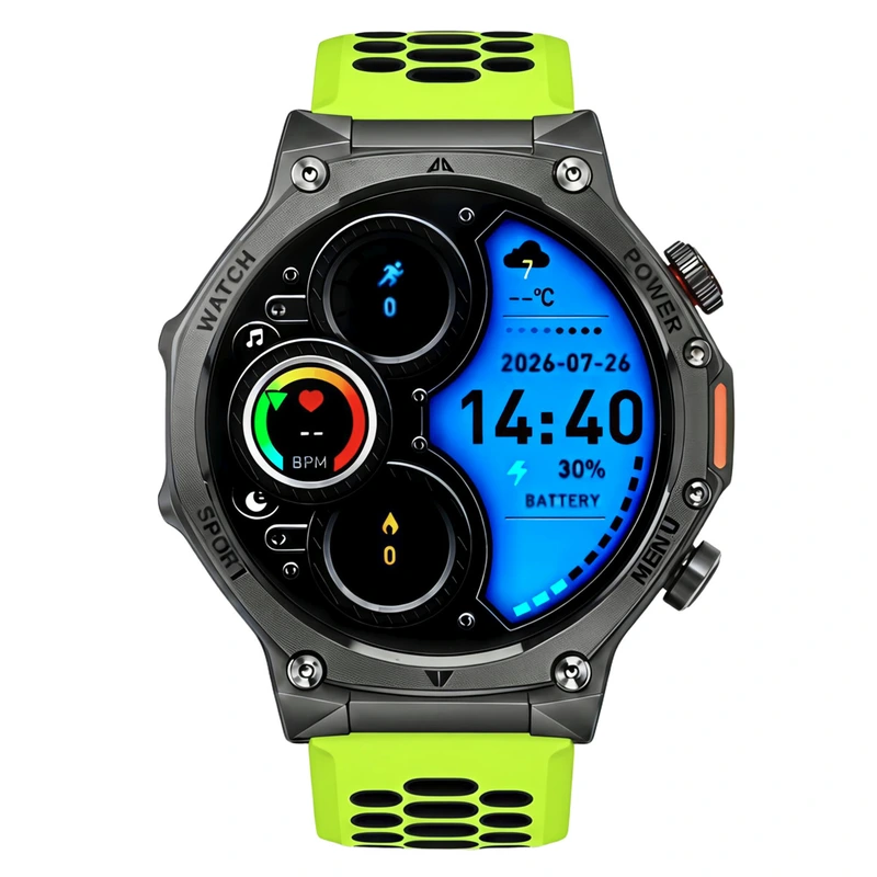 Smart Surf X Pro Venom Green, 3 ремінці