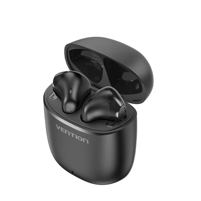Бездротові навушники TWS Vention Elf Earbuds E02, IPX4, Black (NBGB0)