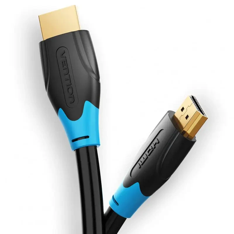 Кабель Vention Flat HDMI v2.0 Cable Плоский 1.5M Black (VAA-B02-L150) — фото 3