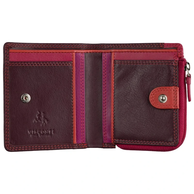 Гаманець жіночий Visconti RB112 Chile (Plum Multi)