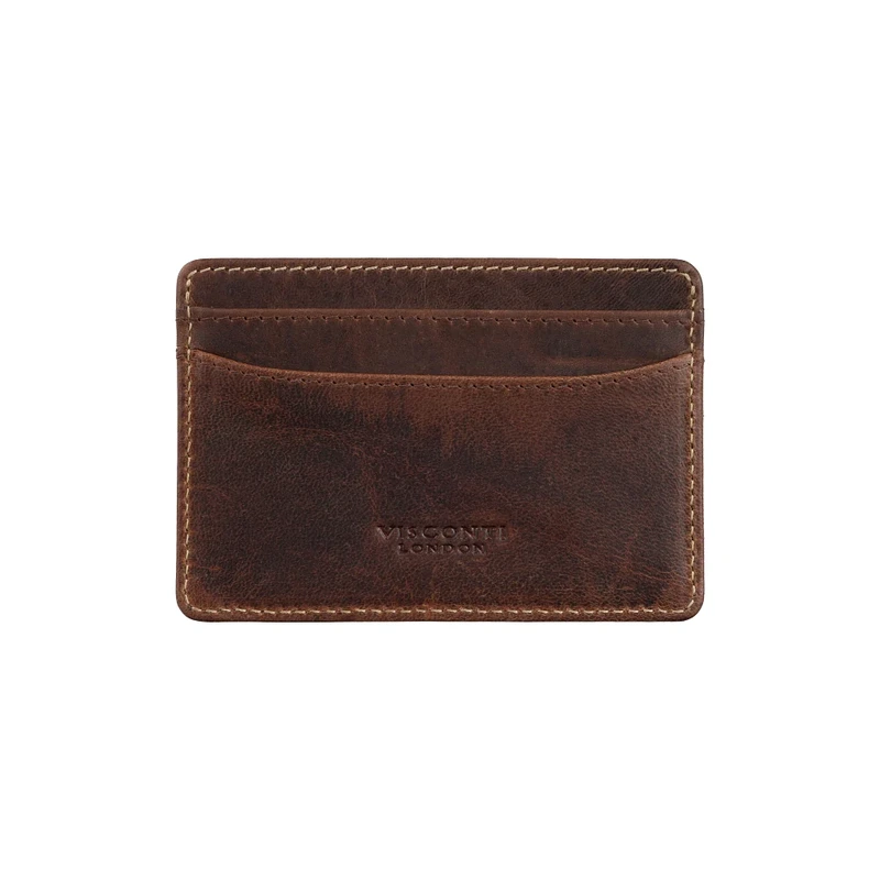 Картхолдер Visconti VT90 Carlo (Chestnut Brown)