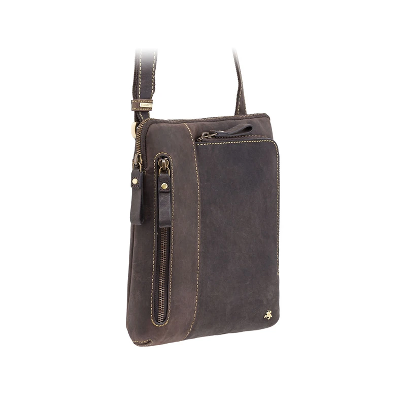 Сумка чоловіча Visconti 15056 Roy (M) (Oil Brown)