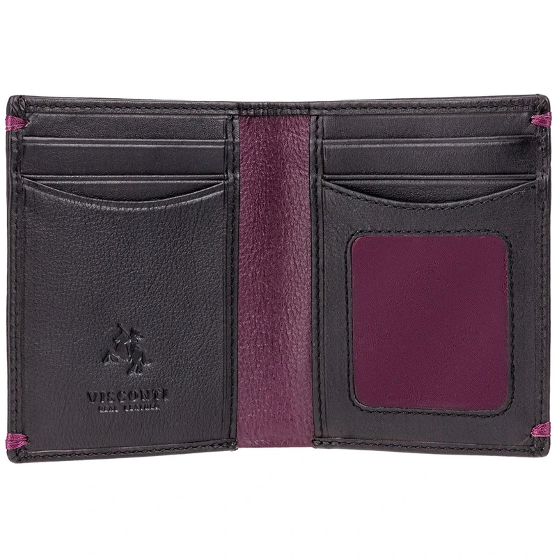 Гаманець чоловічий Visconti AP60 Thun (Black Burgundy)