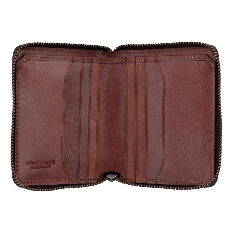 Гаманець чоловічий Visconti AT65 Mondello c RFID (Burnish Tan)