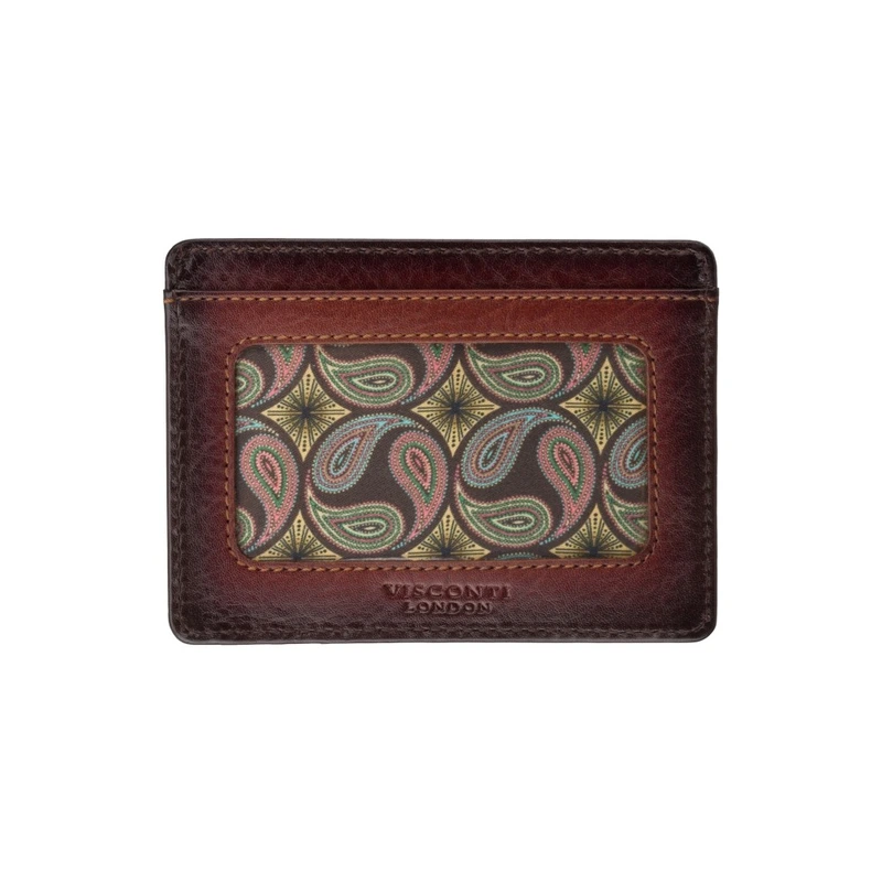 Картхолдер Visconti AT67 Madison (Burnish Tan)