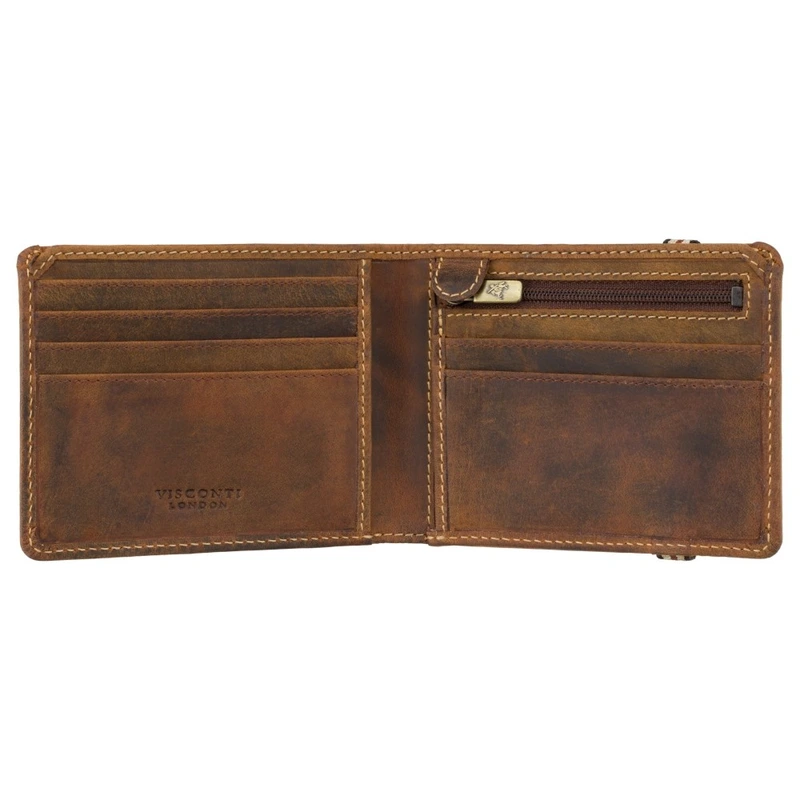 Портмоне мужское Visconti BN3 Segesta (Oil Tan)