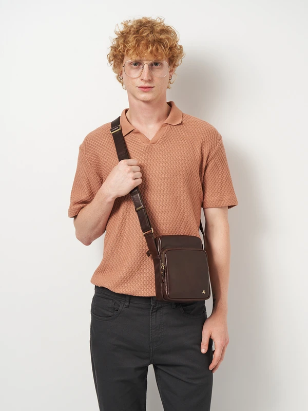 Сумка чоловіча Visconti ML40 Riley (Brown)