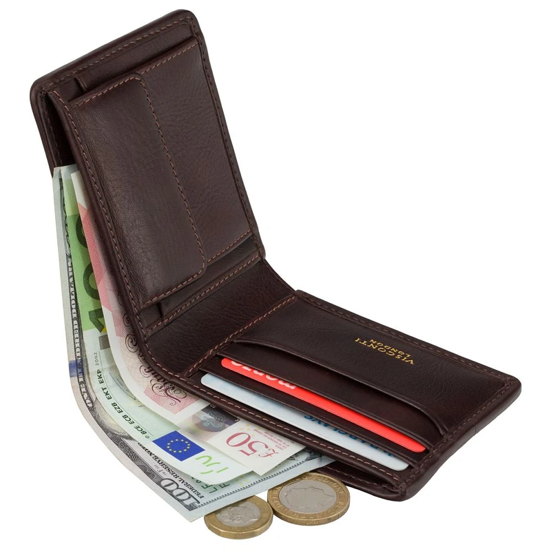 Портмоне чоловіче Visconti PT107 TAN/BRN