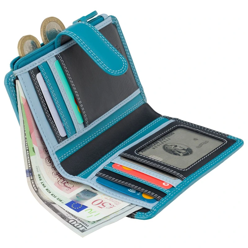 Гаманець жіночий Visconti RB97 BLUE MULTI