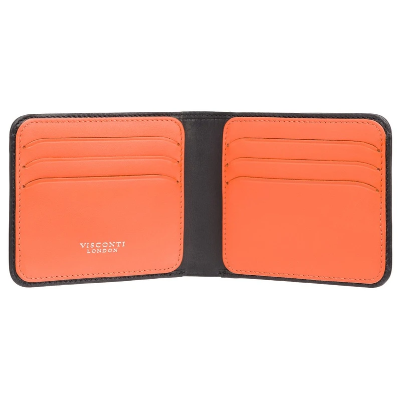 Гаманець чоловічий Visconti VSL35 Trim c RFID (Black-Orange)