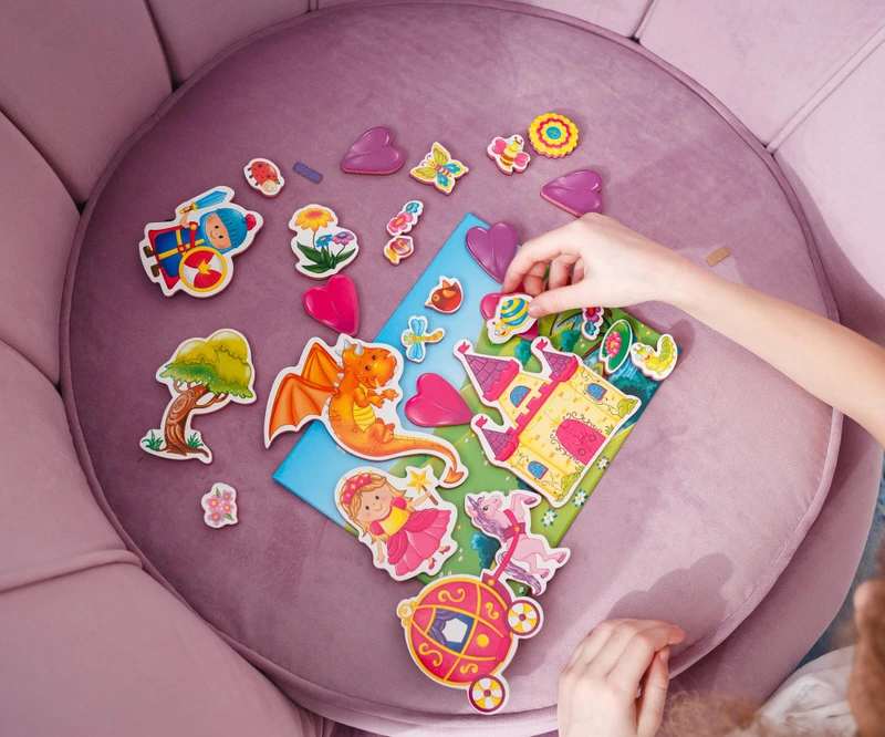 Дитяча настільна гра "Принцеса і лицар" RK2070-01 магнітна