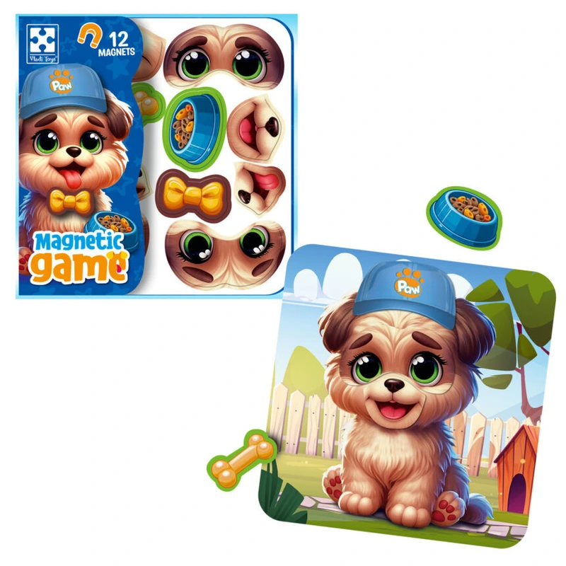 Гра розвиваюча "Емоції Песика" VT3220-04, 12 магнітів