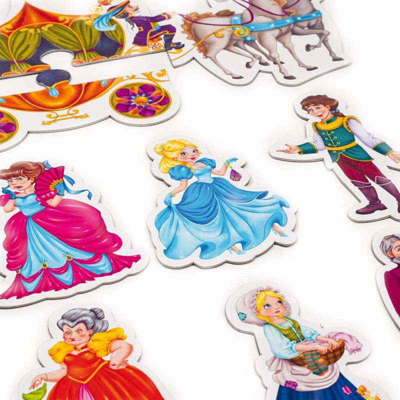 Настільна гра магнітний театр "Попелюшка" Vladi Toys VT3206-53 Укр