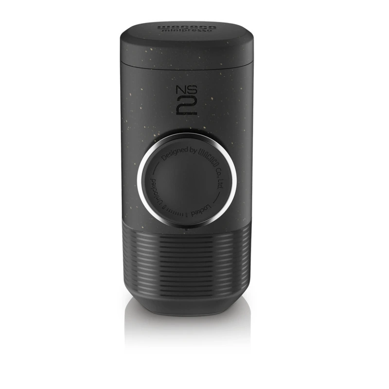 Портативна еспресо-кавоварка Wacaco Minipresso NS2, механічна, для капсул, чорний