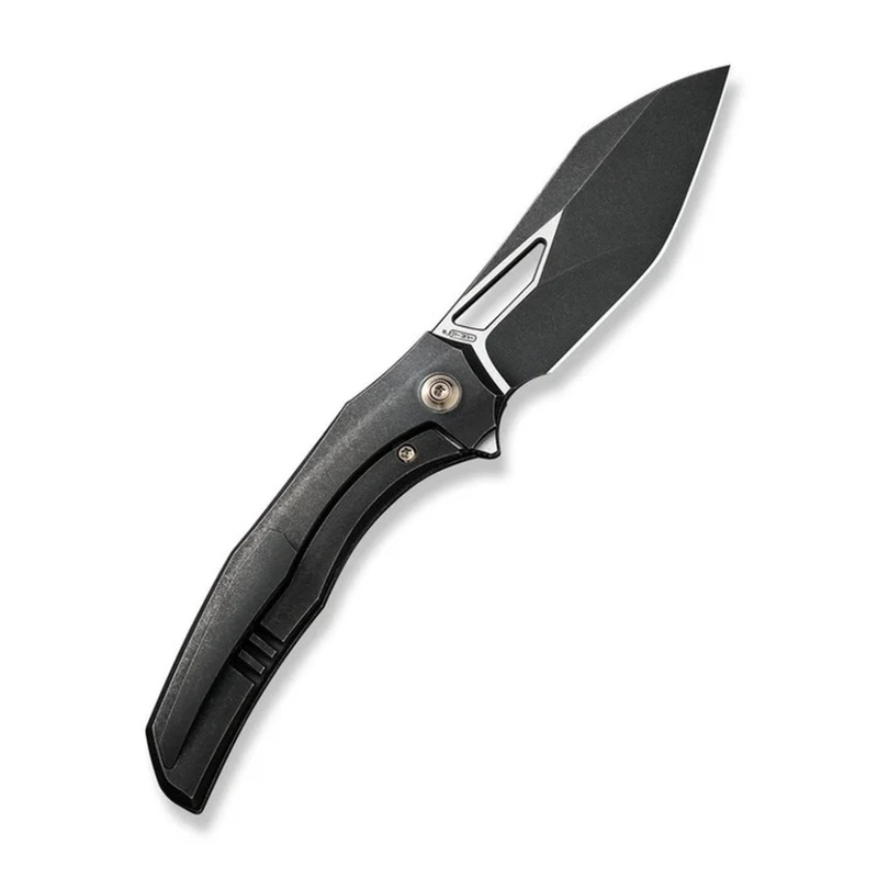 Ніж складаний туристичний WE Knife Ignio Mystery Box, (8.4 см) CPM 20CV / титан 6AL4V чорний