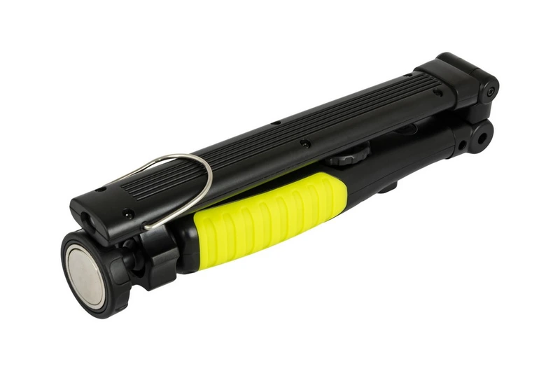 Ліхтар інспекційний магнітний складаний WERTVOLL CREELED/COBLED IP44 Li-ion 2000 mAh/t 7000 K/450 lum ABS 410х34х38 мм RX-8009