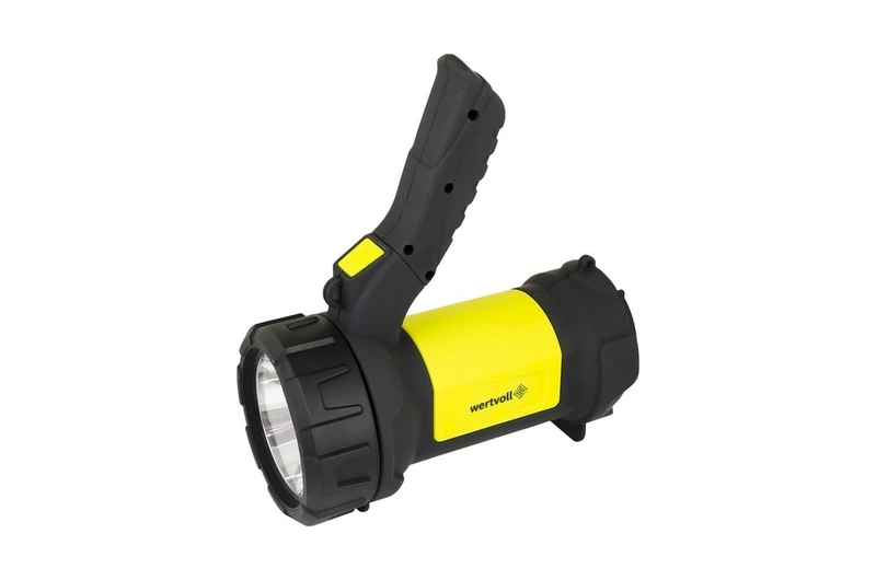 Ліхтар WERTVOLL 2в1 з ручкою 360° 4 режими CREELED/COBLED IP44 Li-ion 2000 mAh/t 7000 K/200 lum ABS 180х94х143 мм RX-8010