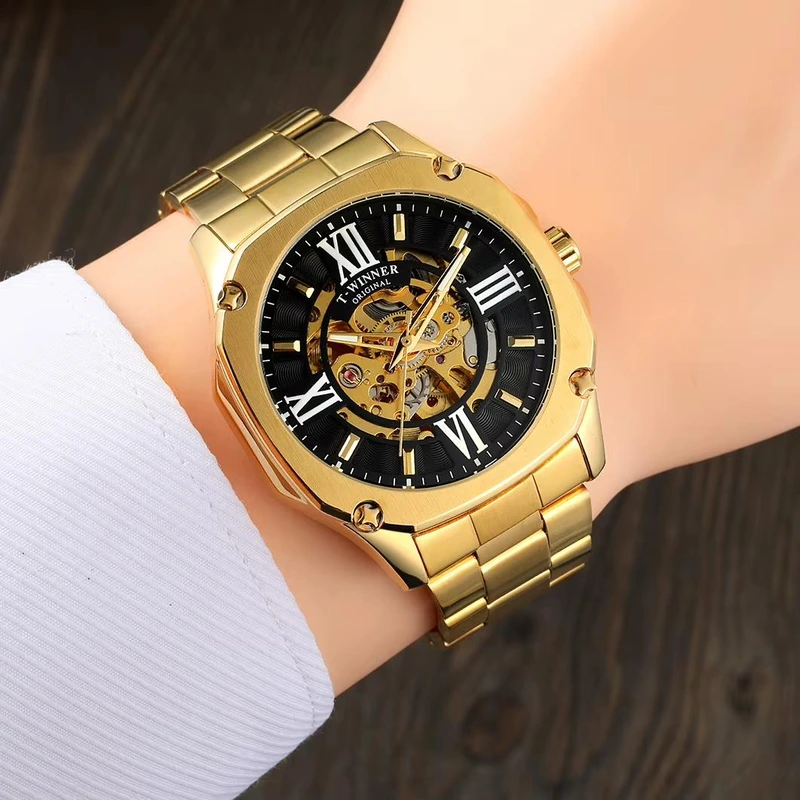 Winner 8184 Gold-Black Steel