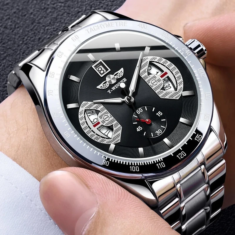 Winner 8267 Silver-Black