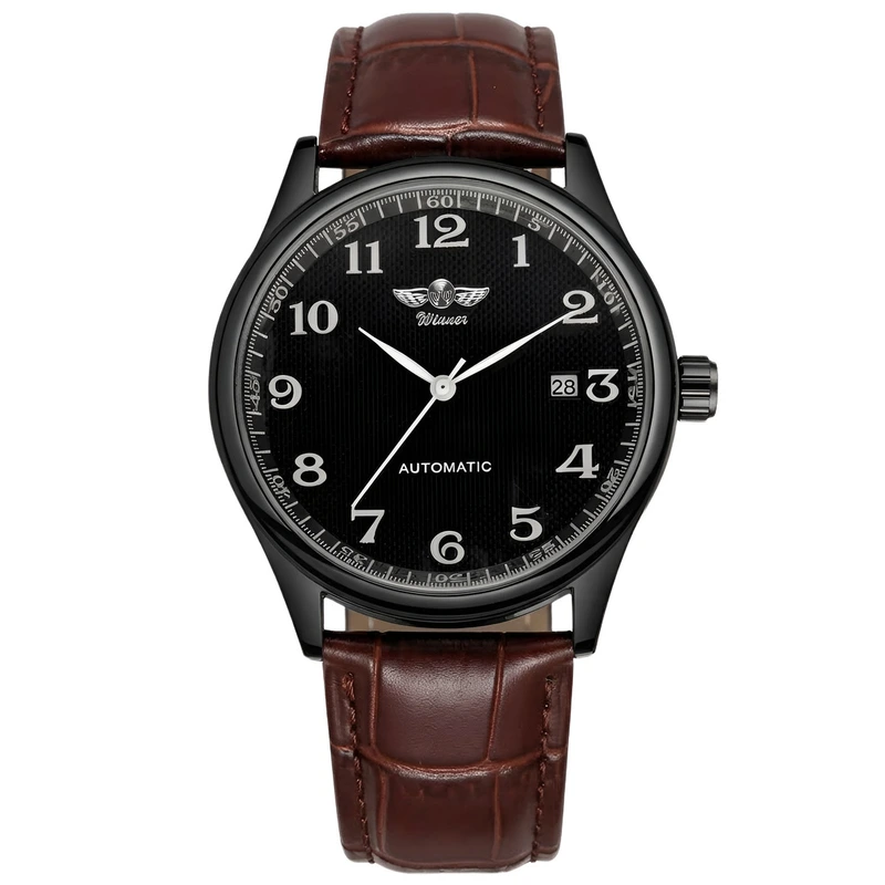 Winner Handsome Black Leather, 2 ремінці