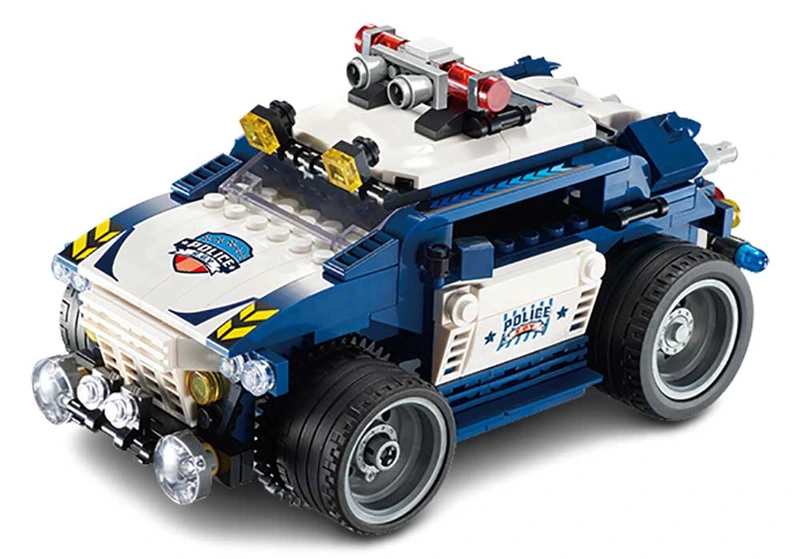 Машина-конструктор на дистанційному керуванні 'Поліцейський джип'