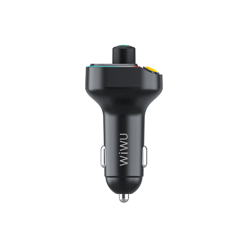 Автомобільний зарядний пристрій WIWU MP3 Car Charger Wi-QC031 Black — фото 6