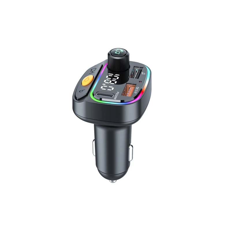 Автомобільний зарядний пристрій WIWU MP3 Car Charger Wi-QC031 Black — фото 7
